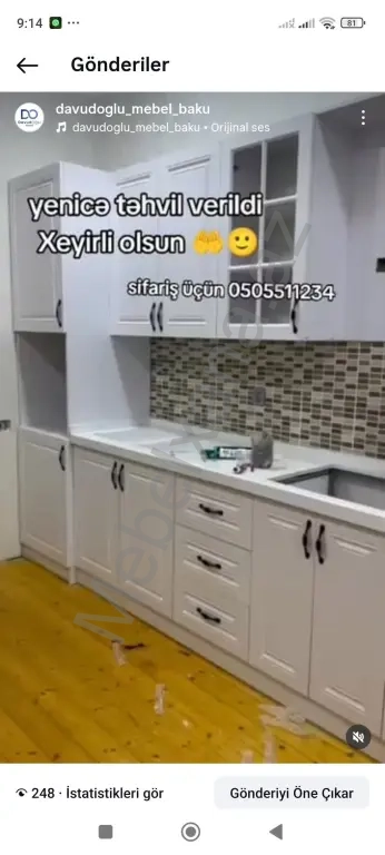 Mətbəx sifarişlə