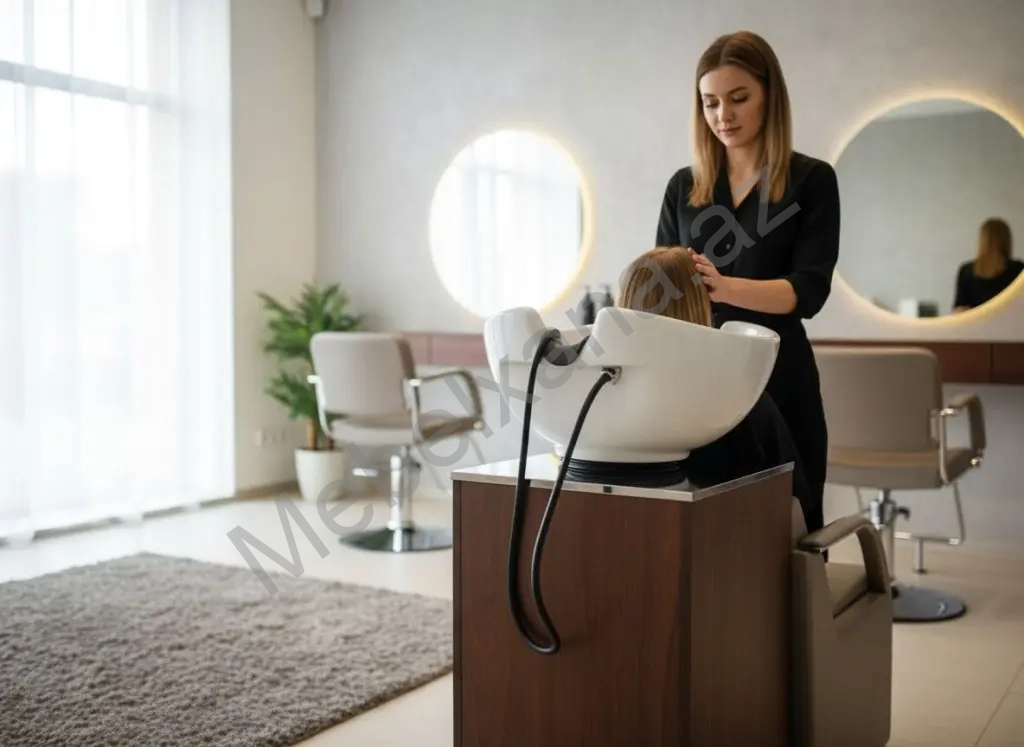 Saç yuyulması üçün kreslo